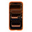 For iPhone 18 Pro / 17 Pro Magnetic Case PC + TPU Matte Translucent Phone Cover Compatible with MagSafe - Orange - 3