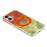 For iPhone 17 Case Rotating Ring Kickstand Aurora Gradient TPU Shockproof Phone Cover - Sunset Orange - 5
