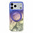 For iPhone 17 Pro Max Case Rotating Ring Kickstand Aurora Gradient TPU Shockproof Phone Cover - Aurora Purple - 2
