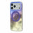 For iPhone 17 Pro Max Case Rotating Ring Kickstand Aurora Gradient TPU Shockproof Phone Cover - Aurora Purple - 3