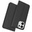 For OnePlus Nord CE6 5G Case PU Leather Phone Cover with Card Holder Stand - Black - 1