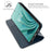 For OnePlus Nord CE6 5G Case PU Leather Phone Cover with Card Holder Stand - Black - 2