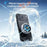For iPhone 17 Pro Case Graphene Cooling TPU + PC Armor Shockproof Phone Cover - Black - 5