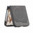 For Samsung Galaxy Z Flip8 Magnetic Case Denim Texture Leather + PC Shockproof Phone Cover - Black - 4