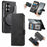 For Samsung Galaxy Z Fold8 Ultra Magnetic Case Detachable Wallet Leather RFID Blocking Foldable Phone Cover - Black - 1