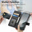 For Samsung Galaxy Z Fold8 Ultra Magnetic Case Detachable Wallet Leather RFID Blocking Foldable Phone Cover - Black - 6
