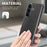 For Samsung Galaxy Z Fold7 5G Magnetic Case PU Leather Dual-Axis Shockproof Phone Cover - Black - 6