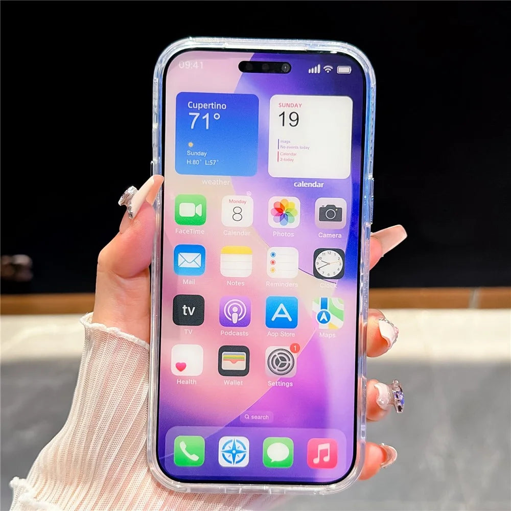 For iPhone 18 Pro Max / 17 Pro Max Case PC + TPU IMD Phone Cover with Electroplated Camera Frame - Vibrant Orange - 4