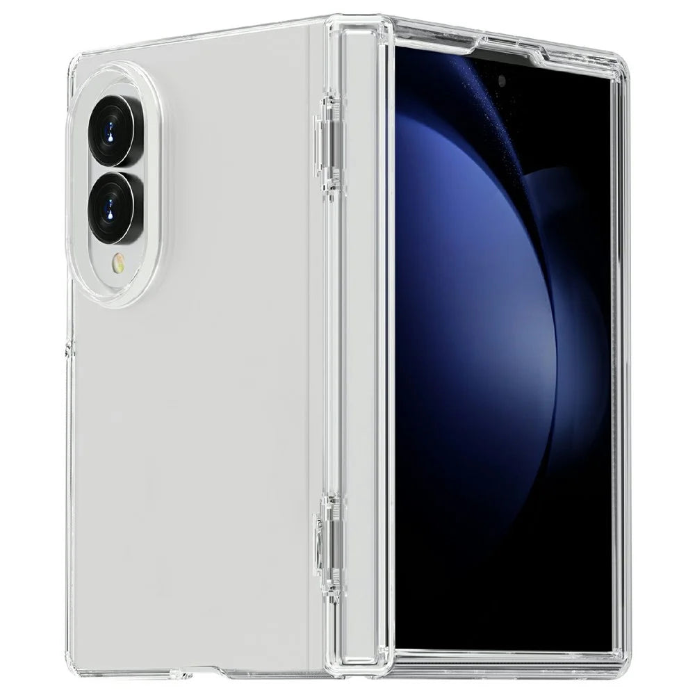 For Samsung Galaxy Z Fold8 Case PC + TPU Shockproof Clear Phone Cover - Transparent - 2