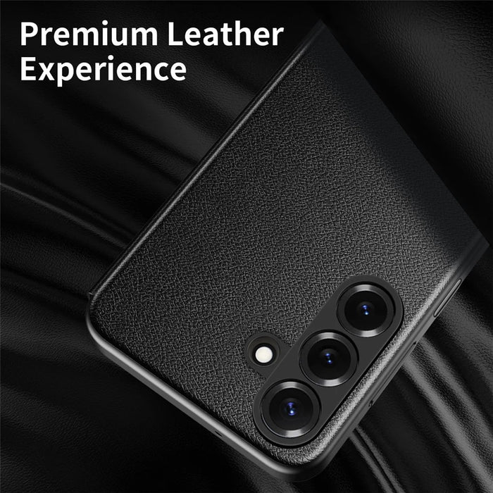 For Samsung Galaxy A27 5G Case Smart View Window Leather Phone Cover - Black - 4