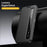 For Samsung Galaxy A27 5G Case Smart View Window Leather Phone Cover - Black - 7