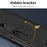 For Samsung Galaxy Z Fold8 Ultra Case Kickstand PC + PU Leather Folding Phone Cover with Screen Protector and Stylus - Black - 5