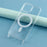 For iPhone 14 Case Compatible with MagSafe TPU+PC 1.5mm Clear Phone Cover with Lanyard Holes - Transparent - 6