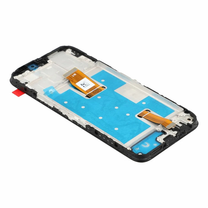 For Honor X6c 4G Grade C LCD Screen and Digitizer Assembly + Frame Part (Without Logo) - 4