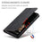 AUTSPACE for Google Pixel 10 Pro XL Wallet Case  A01 Leather Stand Cover with RFID Blocking Card Holder - Black - 5