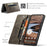 AUTSPACE for Google Pixel 10 Pro / Google Pixel 10 Wallet Case  A01 Leather Stand Cover with RFID Blocking Card Holder - Coffee - 7