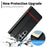 LC.IMEEKE Wallet Case for Samsung Galaxy A18 4G Carbon Fiber Texture Leather Phone Cover - Horizontal Stripe - 5