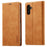 LC.IMEEKE For Samsung Galaxy A18 4G Case Wallet Microfiber Leather Phone Cover - Brown - 1