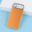 For iPhone Air Case PC + TPU IMD Phone Cover with Electroplated Camera Frame - Vibrant Orange - 5