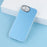 For iPhone 17e / 16e Case PC + TPU IMD Phone Cover with Electroplated Camera Frame - Sky Blue - 5