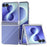 For Samsung Galaxy Z Flip8 Case Anti-Drop Transparent Hard PC Phone Cover - 1