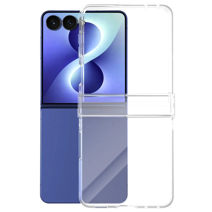For Samsung Galaxy Z Flip8 Case Anti-Drop Transparent Hard PC Phone Cover - 2
