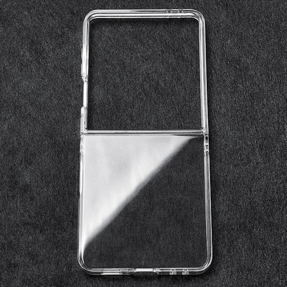 For Samsung Galaxy Z Flip8 Clear Case Anti-Drop Hard PC Phone Cover - 3