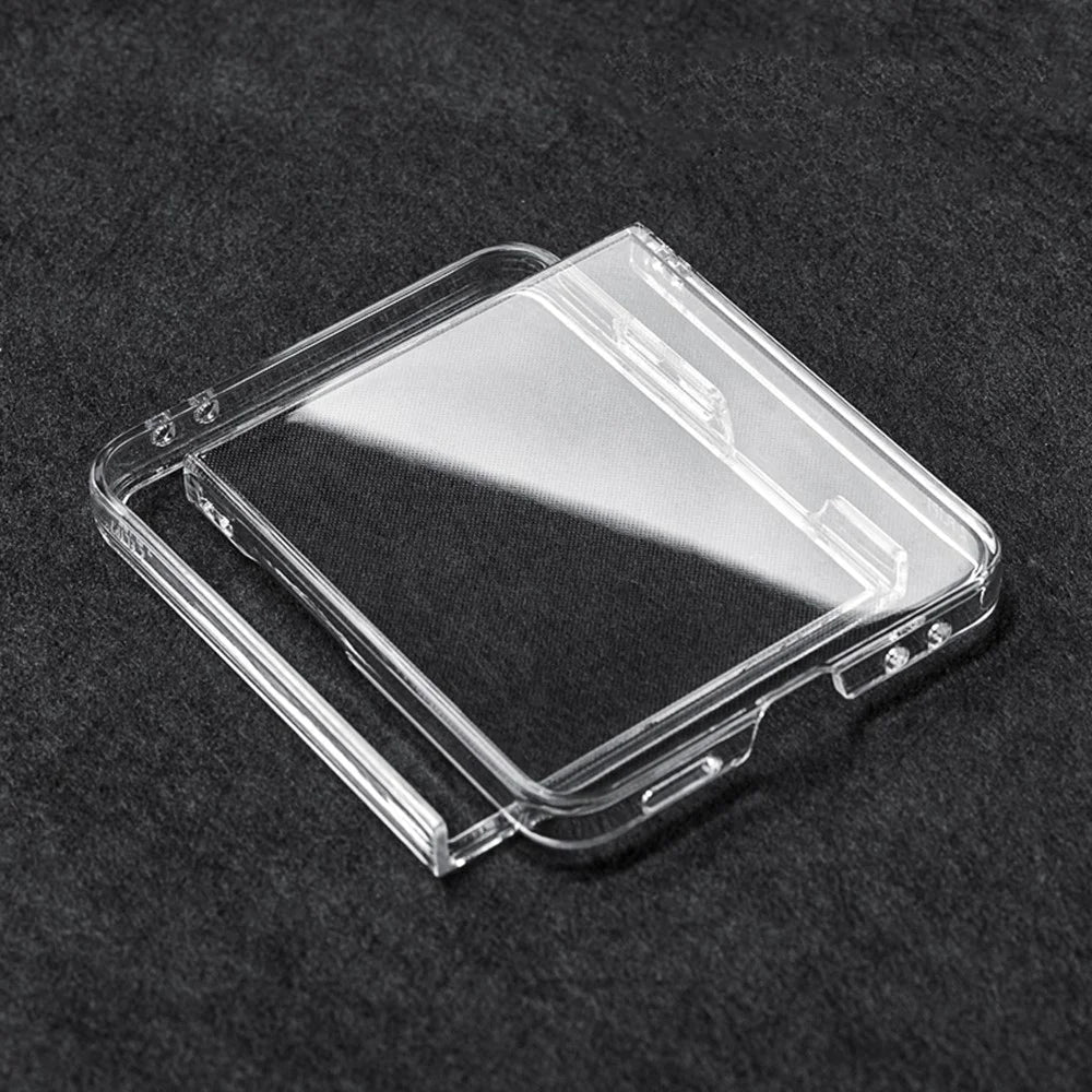 For Samsung Galaxy Z Flip8 Clear Case Anti-Drop Hard PC Phone Cover - 7