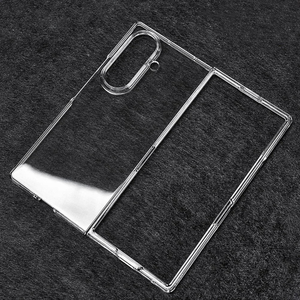 For Samsung Galaxy Z Fold8 Ultra Clear Case Anti-Drop Hard PC Phone Cover - 4