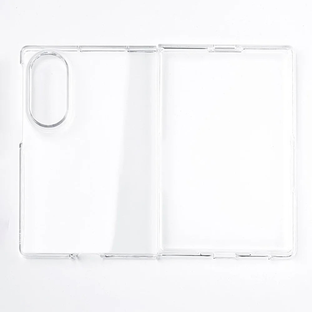For Samsung Galaxy Z Fold8 Clear Case Anti-Drop Hard PC Phone Cover - 1