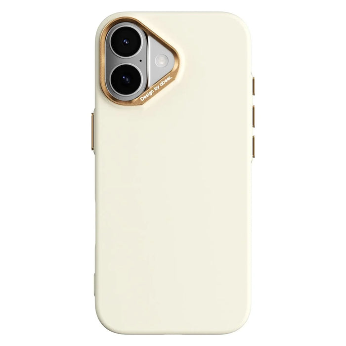 ABEEL For iPhone 17  /  18 Magnetic Case Liquid Silicone Skin Feel PC Phone Cover - Yellow - 1