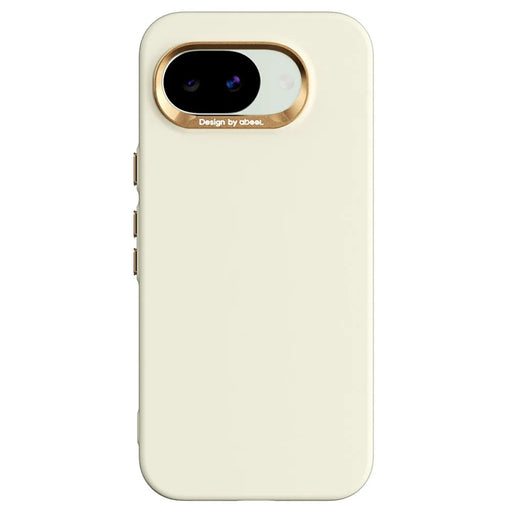 ABEEL For Google Pixel 10a Magnetic Case Liquid Silicone Skin Feel PC Phone Cover - Yellow - 1