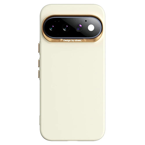 ABEEL For Google Pixel 11 Magnetic Case Liquid Silicone Skin Feel PC Phone Cover - Yellow - 1
