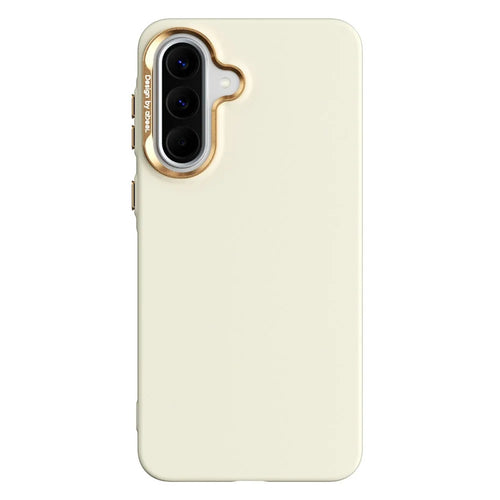 ABEEL For Samsung Galaxy A37 5G Magnetic Case Liquid Silicone Skin Feel PC Phone Cover - Yellow - 1