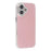 For iPhone 16 Plus Case PC + TPU IMD Phone Cover with Electroplated Camera Frame - Cherry Blossom Pink - 1