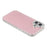 For iPhone 16 Plus Case PC + TPU IMD Phone Cover with Electroplated Camera Frame - Cherry Blossom Pink - 4