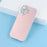 For iPhone 16 Plus Case PC + TPU IMD Phone Cover with Electroplated Camera Frame - Cherry Blossom Pink - 5