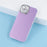 For iPhone 13 Case PC + TPU IMD Phone Cover with Electroplated Camera Frame - Lilac Purple - 5
