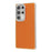 For Samsung Galaxy S23 Ultra Case PC + TPU IMD Phone Cover with Electroplated Camera Frame - Vibrant Orange - 2