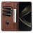AZNS For OnePlus Turbo 6X 5G Case Cowhide Texture PU Leather Wallet Phone Cover - Coffee - 2