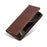 AZNS For OnePlus Turbo 6X 5G Case Cowhide Texture PU Leather Wallet Phone Cover - Coffee - 5