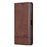 AZNS For OnePlus Turbo 6X 5G Case Cowhide Texture PU Leather Wallet Phone Cover - Coffee - 7