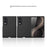 For Samsung Galaxy Z Fold8 Case Skin-Feel Rubberized Hard PC Phone Cover with Front Screen Film - Black - 4