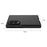 For Samsung Galaxy Z Fold8 Case Skin-Feel Rubberized Hard PC Phone Cover with Front Screen Film - Black - 6