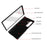 For Samsung Galaxy Z Fold8 Ultra Case Kickstand Hard PC Phone Cover with Screen Film - Black - 3