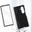 For Samsung Galaxy Z Fold8 Ultra Case Kickstand Hard PC Phone Cover with Screen Film - Black - 6