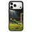 For iPhone 18 Pro / 17 Pro Magnetic Case Football Pattern UV Printing PC + Silicone Phone Cover - ZQ00001 - 1