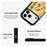 For iPhone 17 Pro Max Magnetic Case Five Elements Metal Art Series UV Printing PC + Silicone Phone Cover - J00001 - 4