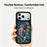 For iPhone 17 Pro Max Magnetic Case Five Elements Water Art Series UV Printing PC + Silicone Phone Cover - S00001 - 2