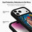 For iPhone 17 Pro Max Magnetic Case Five Elements Water Art Series UV Printing PC + Silicone Phone Cover - S00001 - 5